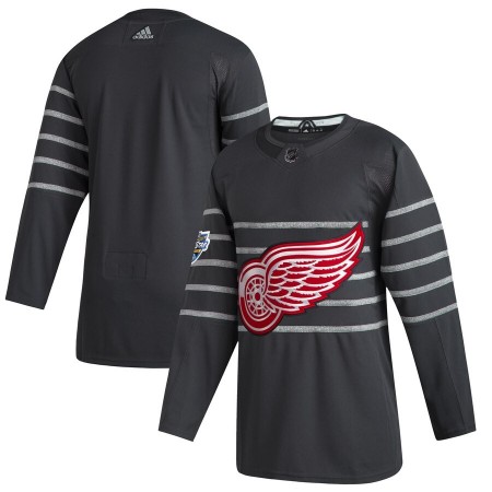 Camisola Detroit Red Wings Blank Cinza Adidas 2020 NHL All-Star Authentic - Homem